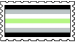 AGENDER FLAG AGENDER FLAG